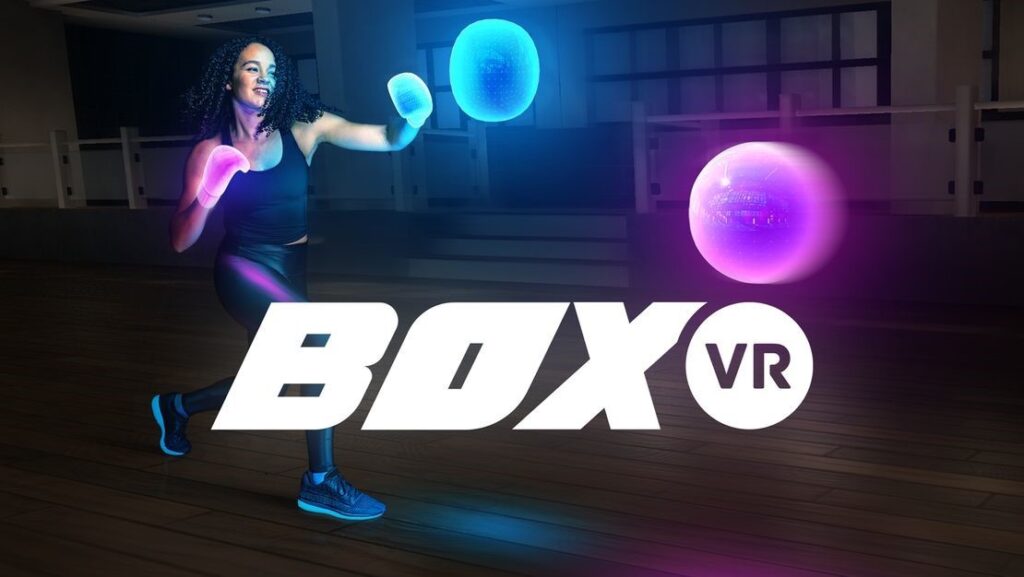 BoxVR Logo ad.